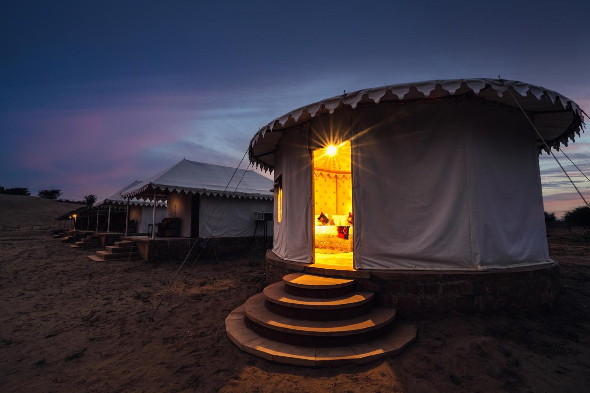 Sonal Desert Camp Jaisalmer Hotel Eksteriør billede